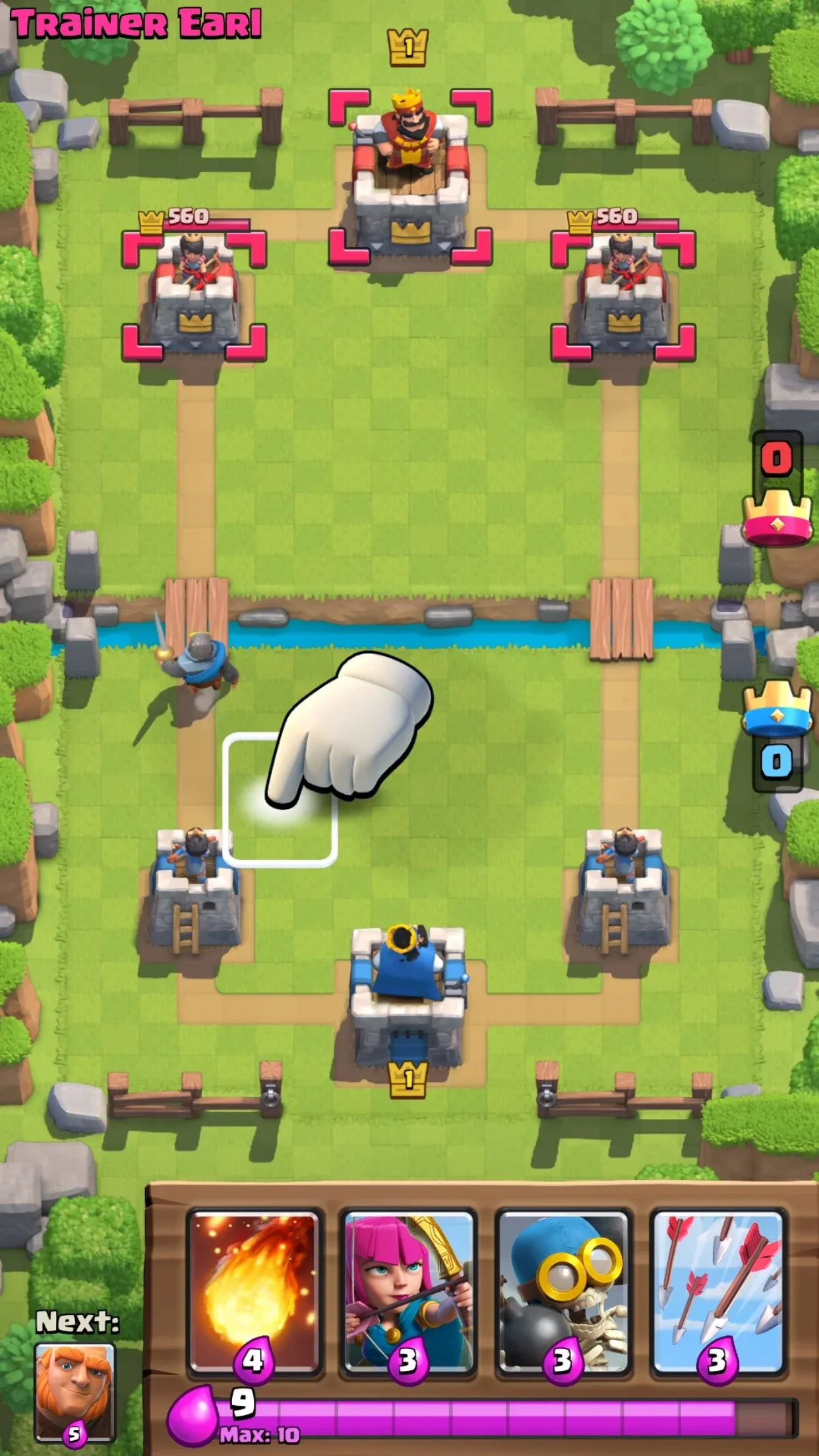 One of the only coach marked moments in game